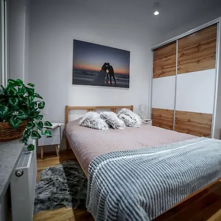 Nowoczesny Dwupokojowy Bridget Z Parkingiem Ełk